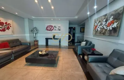 Apartamento mobilido em frente a praia - guilhermina - praia grande - sp