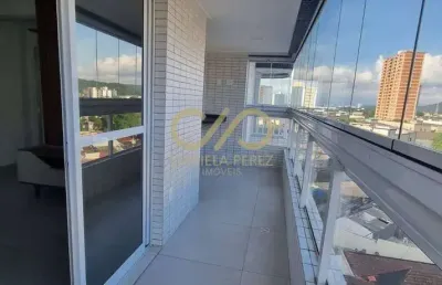 Apartamento com 1 quarto, guilhermina - praia grande