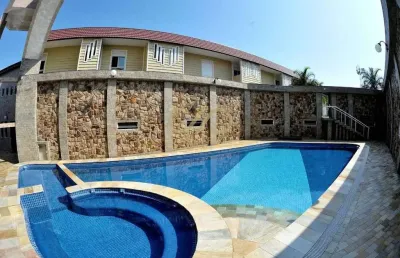 Casa em condomínio fechado com 2 quartos à venda na Vila Mirim, Praia Grande 