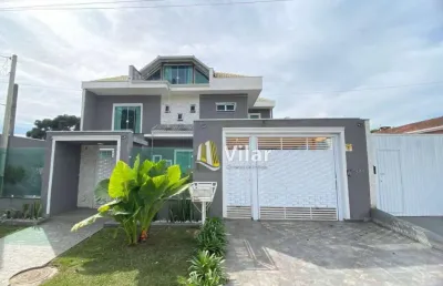 Sobrado com 4 dormitórios à venda, 495 m² por r$ 1.299.900,00 - planta santa clara - piraquara/pr