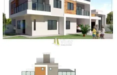 Sobrado com 3 dormitórios à venda, 144 m² por r$ 725.000,00 - cajuru - curitiba/pr