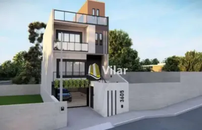 Sobrado com 3 dormitórios à venda, 220 m² por r$ 890.000 - bairro alto - curitiba/pr