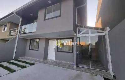Sobrado com 3 dormitórios à venda, 126 m² por r$ 550.000 - jardim bela vista - piraquara/pr