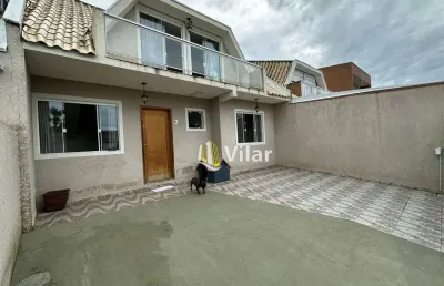 Casa com 3 dormitórios à venda, 109 m² por r$ 389.000,00 - vila são tiago - piraquara/pr