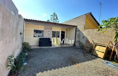 Casa com 2 dormitórios à venda, 82 m² por r$ 220.000,00 - vila rosa - piraquara/pr