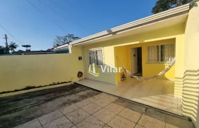 Casa com 2 dormitórios à venda, 67 m² por r$ 350.000 - vila são cristóvão - piraquara/pr
