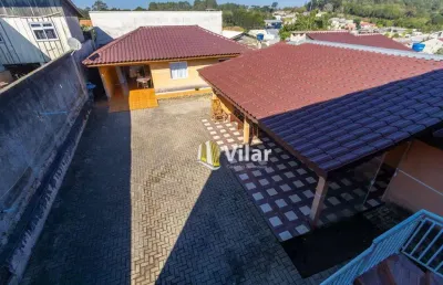 Sobrado com 5 dormitórios à venda, 350 m² por r$ 894.000 - jardim menino deus - quatro barras/pr