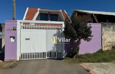 Casa com 2 dormitórios à venda, 105 m² por r$ 450.000 - planta chaune - piraquara/pr