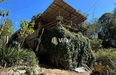 Chácara com 2 dormitórios à venda, 3000 m² por r$ 450.000,00 - capoeira dos dinos - piraquara/pr