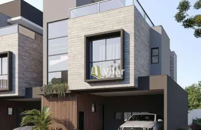 Casa com 3 dormitórios à venda, 217 m² por r$ 1.585.530 - bacacheri - curitiba/pr