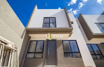 Sobrado com 3 dormitórios à venda, 100 m² por r$ 627.000,00 - xaxim - curitiba/pr