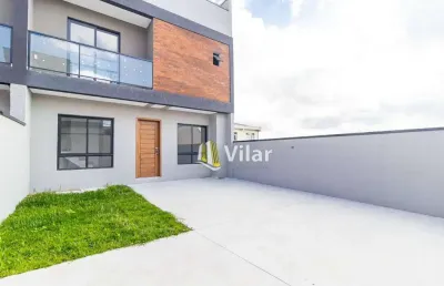 Sobrado com 3 dormitórios à venda, 101 m² por r$ 642.000 - xaxim - curitiba/pr
