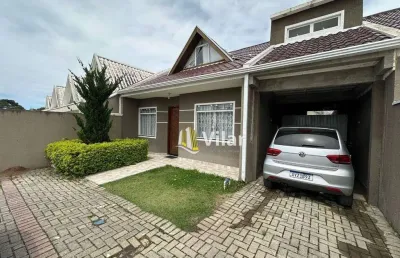 Casa com 3 dormitórios à venda, 135 m² por r$ 469.900 - planta são tiago - piraquara/pr