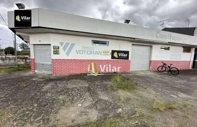 Barracão, 300 m² - venda por r$ 750.000 ou aluguel por r$ 4.500/mês - planta araçatuba - piraquara/pr