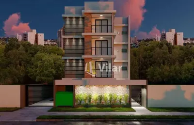 Apartamento com 2 dormitórios à venda, 44 m² por r$ 295.900 - maria antonieta - pinhais/pr