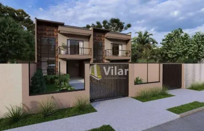 Sobrado com 3 dormitórios à venda, 160 m² por r$ 790.000 - maria antonieta - pinhais/pr