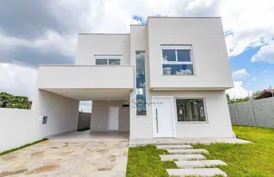 Casa com 4 dormitórios à venda, 213 m² por r$ 2.890.000 -  rua virgínia dalabona, 740 orleans - curitiba/pr