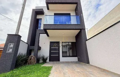 Sobrado com 3 dormitórios à venda, 112 m² por r$ 690.000 - rua josé emanoel voluz, 831 pinheirinho - curitiba/pr