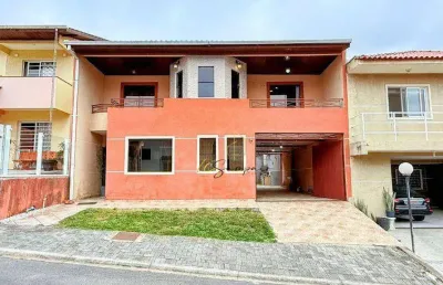 Sobrado com 3 dormitórios para alugar, 210 m² por r$ 4.570/mês - rua fábio fanuchi 179 santa cândida - curitiba/pr