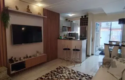 Casa em condomínio fechado com 2 quartos à venda na avenida obedy cândido vieira, central parque, cachoeirinha, 72 m2 por r$ 429.000