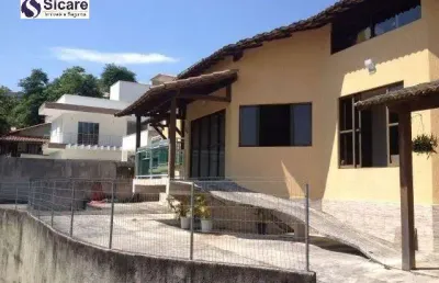 Casa em condomínio fechado com 3 quartos à venda na estrada washington luís, 520, sapê, niterói por r$ 780.000