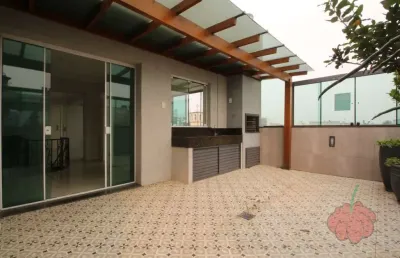 Cobertura com 2 quartos à venda na rua domingos rubbo, cristo redentor, porto alegre, 156 m2 por r$ 760.000