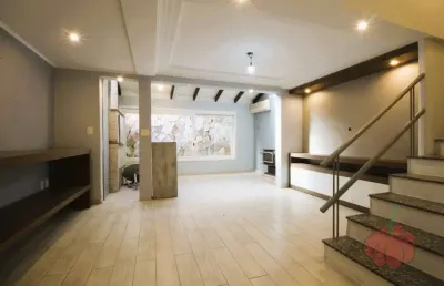 Casa em condomínio fechado com 3 quartos à venda na avenida wenceslau escobar, vila conceição, porto alegre, 137 m2 por r$ 595.000