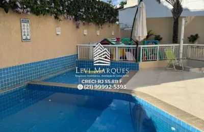 Apartamento com 3 quartos à venda na estrada caetano monteiro, badu, niterói, 90 m2 por r$ 450.000
