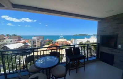 Lindo apartamento 2 suítes em bombinhas com piscina e vista mar