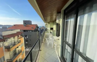 Amplo apartamento com 3 dormitórios a 50m do mar de bombas