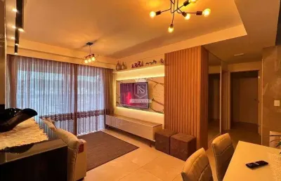 Cobertura mobiliada com 3 dormitórios e jacuzzi em bombas