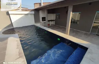 Oportunidade!! casa alto padrão com piscina 04 dormitórios para venda em itanhaém!!