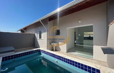 Ultima unidade!! casa em condomínio fechado com piscina lado praia em itanhaém!!