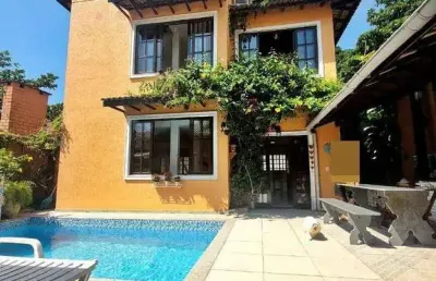 Sobrado com 5 dormitórios à venda, 240 m² por r$ 1.900.000,00 - tombo - guarujá/sp