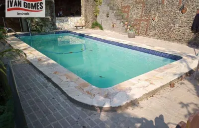 Sobrado com 5 dormitórios à venda, 530 m² por r$ 1.200.000,00 - guaiuba - guarujá/sp