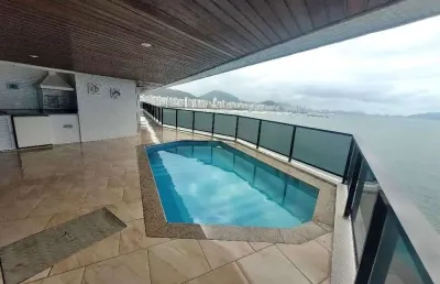 Apartamento com 5 dormitórios à venda, 368 m² por r$ 4.240.000,00 - galhetas - guarujá/sp