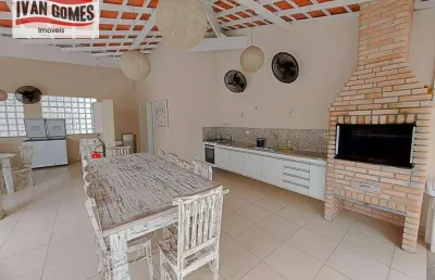 Apartamento com 3 dormitórios para alugar, 90 m² por r$ 5.900,00/mês - pitangueiras - guarujá/sp