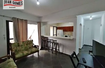 Apartamento com 2 dormitórios à venda, 70 m² por r$ 350.000 - tombo - guarujá/sp