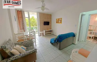 Apartamento com 2 dormitórios à venda, 54 m² por r$ 350.000,00 - pitangueiras - guarujá/sp