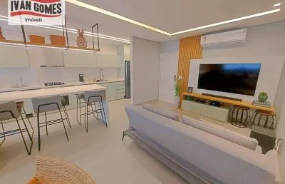 Apartamento com 1 dormitório à venda, 59 m² por r$ 430.000,00 - enseada - guarujá/sp