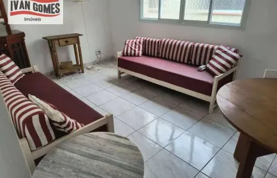 Apartamento com 1 dormitório para alugar, 50 m² por r$ 2.200,00/mês - astúrias - guarujá/sp
