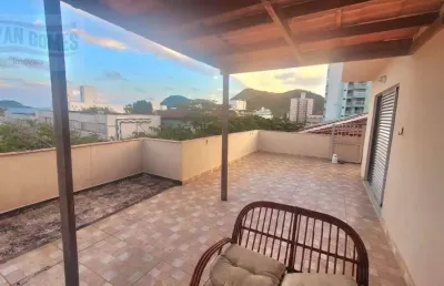 Cobertura com 3 dormitórios à venda, 300 m² por r$ 750.000,00 - tombo - guarujá/sp