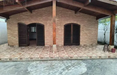 Casa com 3 dormitórios para alugar, 150 m² por r$ 4.500/mês - guaiuba - guarujá/sp