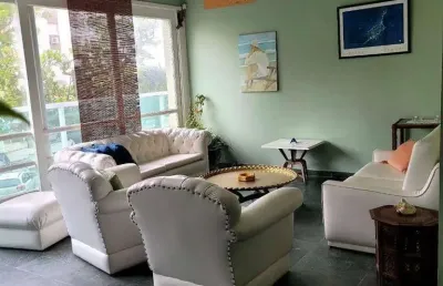 Apartamento com 4 dormitórios à venda, 155 m² por r$ 625.000,00 - pitangueiras - guarujá/sp