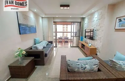 Apartamento com 4 dormitórios à venda, 160 m² por r$ 1.100.000,00 - asturias - guarujá/sp