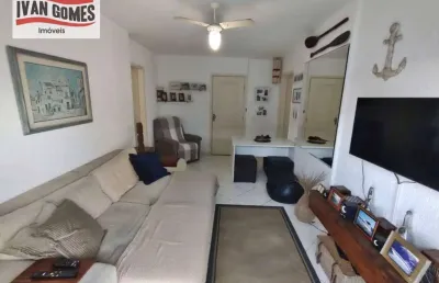 Apartamento com 2 dormitórios à venda, 65 m² por r$ 620.000 - tombo - guarujá/sp