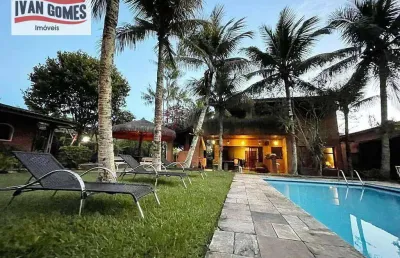 Sobrado com 5 dormitórios à venda, 420 m² por r$ 1.800.000,00 - jardim guaiuba - guarujá/sp