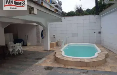 Sobrado com 4 dormitórios à venda, 310 m² por r$ 1.600.000 - guaiuba - guarujá/sp