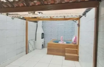 Sobrado com 3 dormitórios à venda, 97 m² por r$ 650.000,00 - tombo - guarujá/sp
