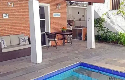 Casa com 5 dormitórios à venda, 178 m² por r$ 860.000,00 - enseada - guarujá/sp